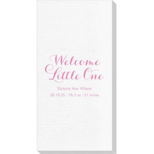 Welcome Little One Deville Guest Towels